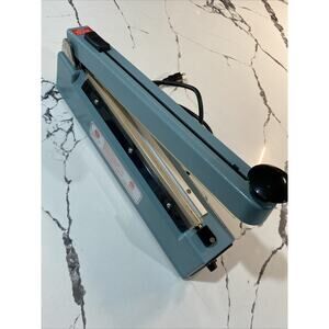 Intertek 12” Impulse Poly Bag Sealer and Cutter Combo Model KF-300HC 580W